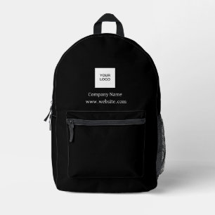 Sac À Dos Imprimé Logo Personnalisé Entreprise Black Business Entrep