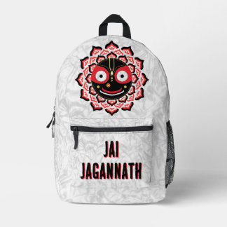 Sac À Dos Imprimé Lord Jagannath Face Chakra Hindu Deity
