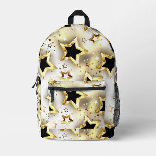Sac À Dos Imprimé Lumière transparente avec étoiles or