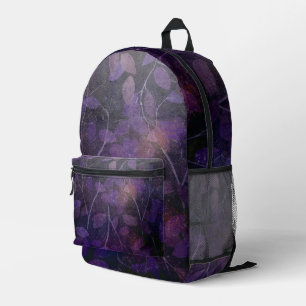 Sac À Dos Imprimé Luminosité de la feuille pourpre