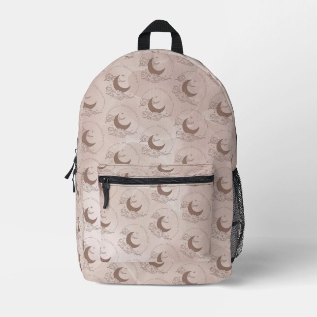 Sac À Dos Imprimé Lunes (Recto)