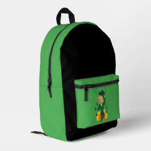 Sac À Dos Imprimé Lutins dansants, dessin animé de la Saint-Patrick