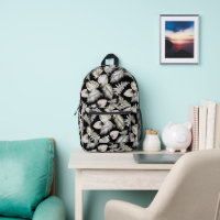 Luxueux Motif Silver Tropical