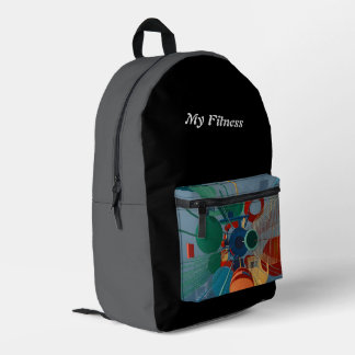 Sac À Dos Imprimé Ma forme physique