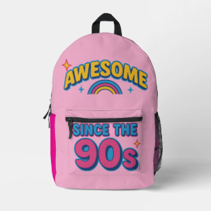 Sac À Dos Imprimé Magnifique depuis les années 90 - Colorful Retro Y