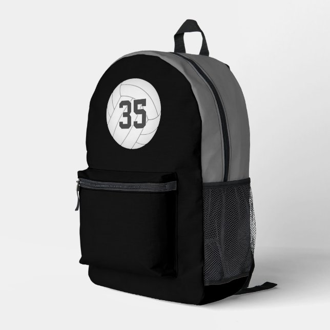 Sac À Dos Imprimé maillot de joueur de volley-ball N'IMPORTE QUELLE  (Coin arrière droit)