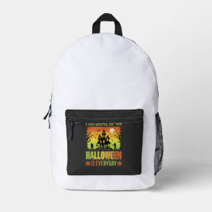 Sac À Dos Imprimé Maison Hantée Halloween Pour Certains D'entre Nous
