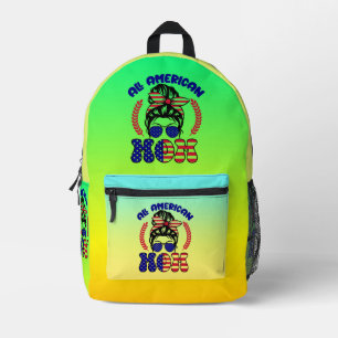 Sac À Dos Imprimé Maman tout à fait américaine-32169