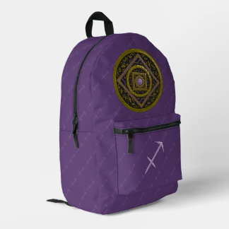 Sac À Dos Imprimé Mandala du Sagittaire