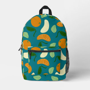 Sac À Dos Imprimé Mandarin Citrus
