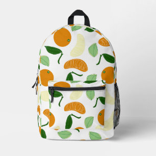 Sac À Dos Imprimé Mandarin Citrus