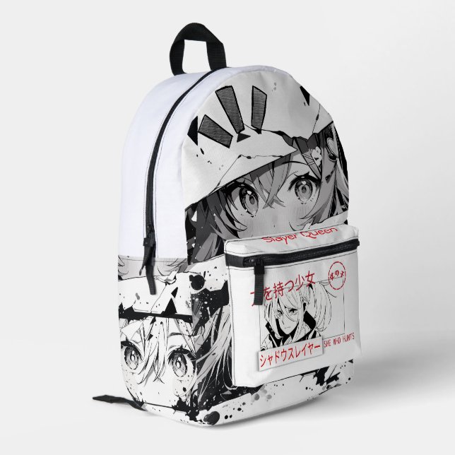 Sac À Dos Imprimé Manga Backpack Anime  (Coin arrière gauche)