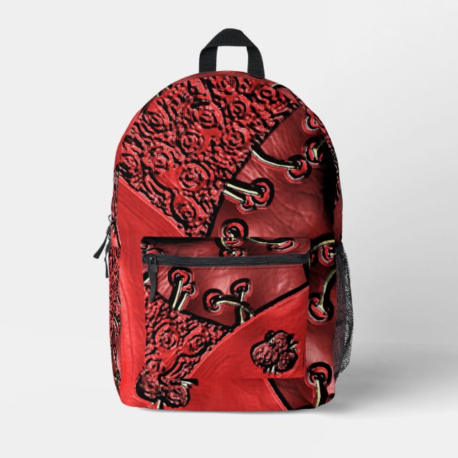 Sac À Dos Imprimé Marché aux Cranberries (Recto)