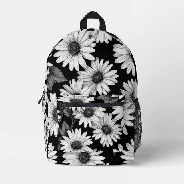 Sac À Dos Imprimé Marguerites de rêve (Recto)