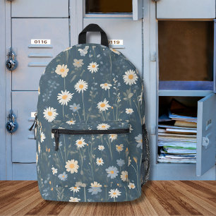 Sac À Dos Imprimé Marguerites sauvages