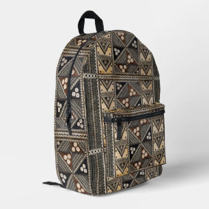Sac À Dos Imprimé Mariage hawaïen Tapa Motif