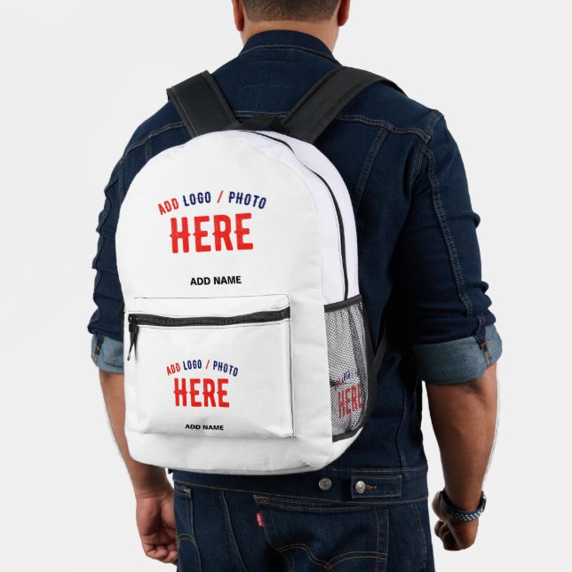 SAC À DOS IMPRIMÉ MARQUE BLANCHE MODERNE ET PERSONNALISABLE VÉRIFIÉE (Insitu (Modèle))