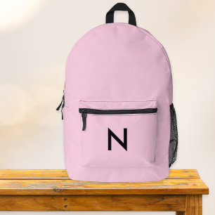 Sac À Dos Imprimé Marque élégante rose chic tendance moderne