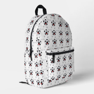 Sac À Dos Imprimé Mascotte Balle de Football qui Rit