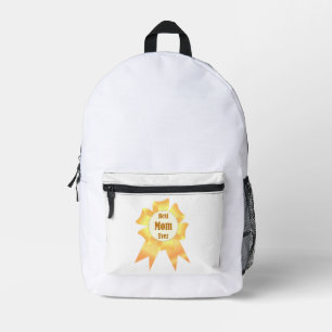 Sac À Dos Imprimé Meilleure maman jamais Golden Lauréat du prix ruba