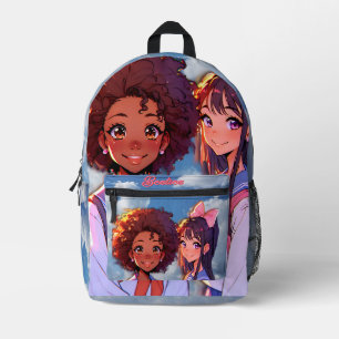 Sac À Dos Imprimé Meilleures Amies Prêtes Pour Le Premier Jour D'Éco