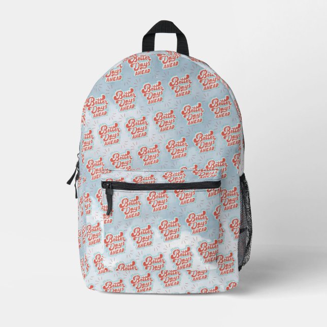 Sac À Dos Imprimé Meilleurs Jours (Recto)