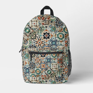 Sac À Dos Imprimé Mélange marocain