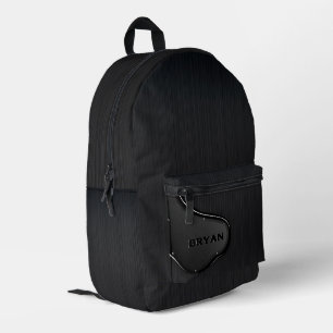 Sac À Dos Imprimé Métal brossé