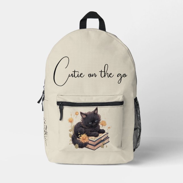 Sac À Dos Imprimé Mignon En Vadrouille (Recto)