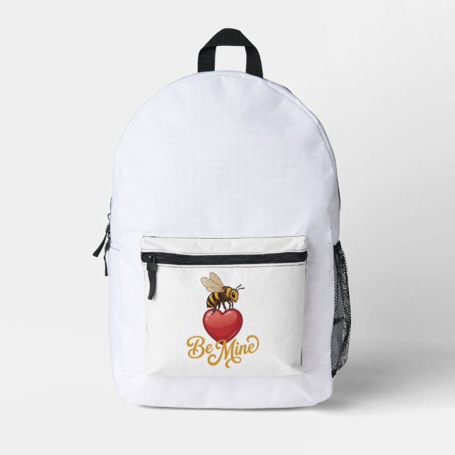 Sac À Dos Imprimé Mignon Fais Moi Miel  (Recto)