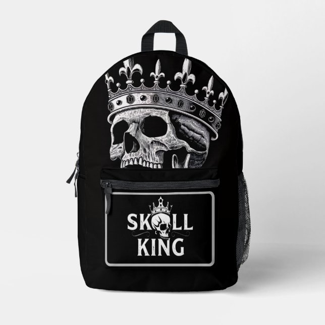 Sac À Dos Imprimé Mochila, negra, sencilla  (Recto)