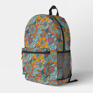 Sac À Dos Imprimé Modèle floral coloré