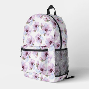 Sac À Dos Imprimé Modèle floral romantique