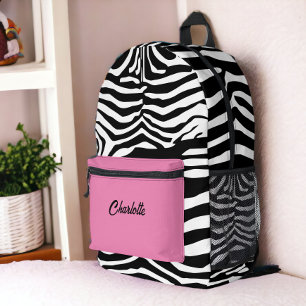 Sac À Dos Imprimé Modèle Zèbre personnalisé