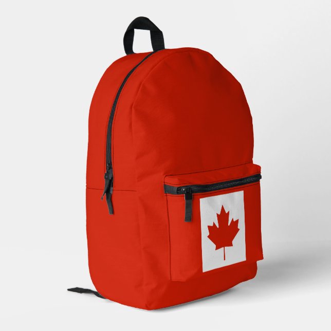 Sac À Dos Imprimé Moderne CANADA - Pays du drapeau canadien Souvenir (Coin arrière gauche)