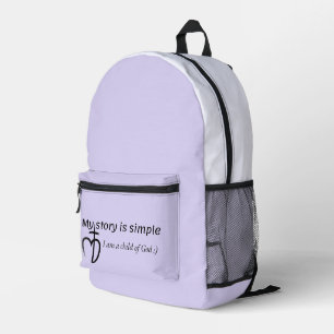 Sac À Dos Imprimé Mon histoire est simple