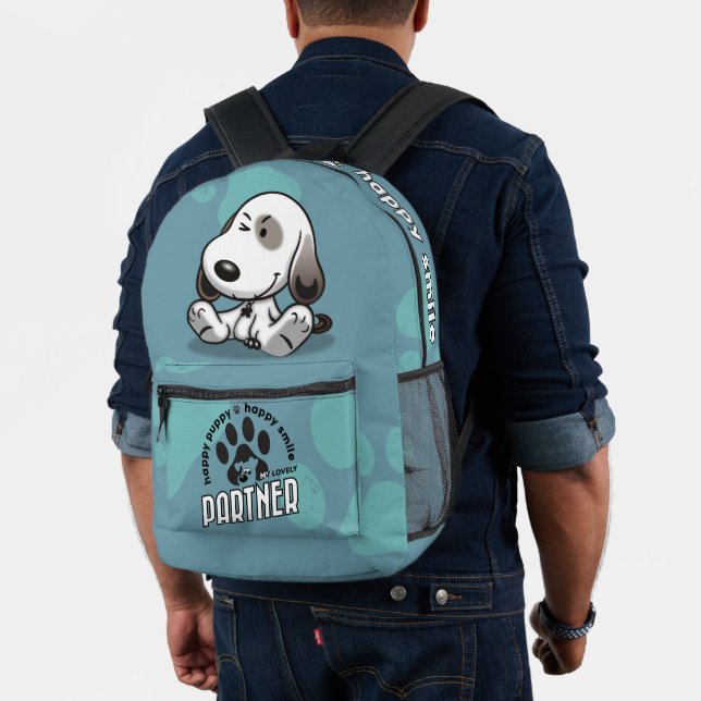 Sac À Dos Imprimé Mon partenaire adorable |  (Insitu (Modèle))