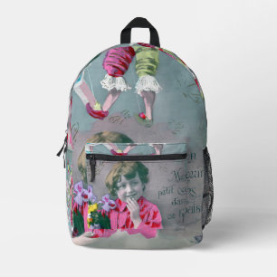 Sac À Dos Imprimé Mon petit coeur dans ce baiser