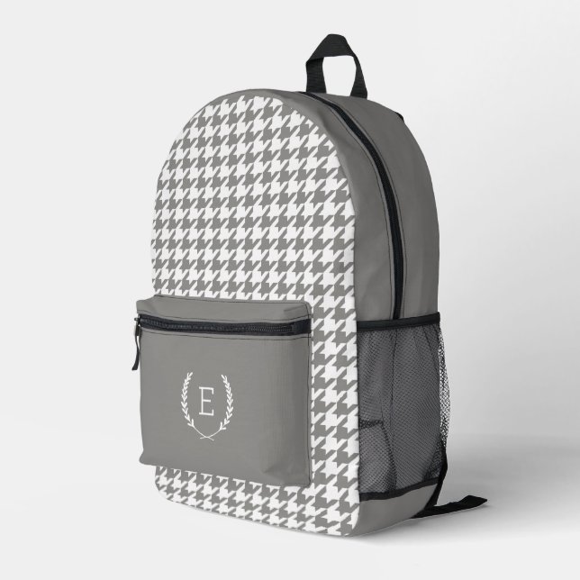 Sac À Dos Imprimé Monogramme Couronne de Laurier (Coin arrière droit)
