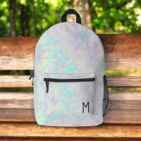 Monogramme Iridescendant Opale mignonne pour enfan