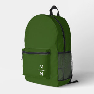 Sac À Dos Imprimé monogramme personnalisé