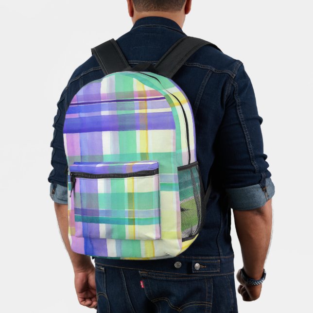 Sac À Dos Imprimé Motif à carreaux (Insitu (Modèle))