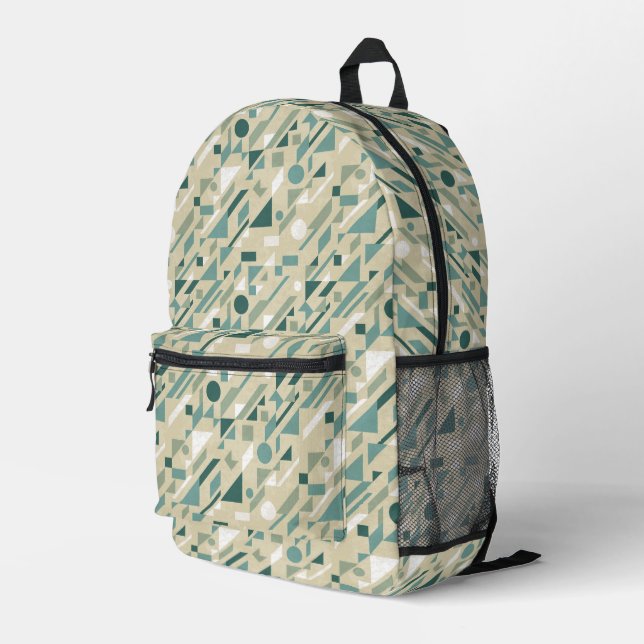Sac À Dos Imprimé motif Abstrait (Coin arrière droit)