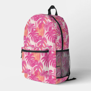 Sac À Dos Imprimé Motif abstrait simple avec feuilles de monstera, f