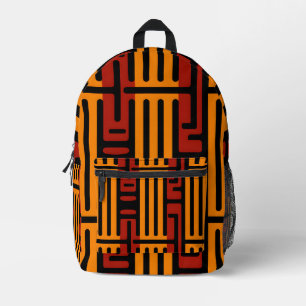 Sac À Dos Imprimé Motif africain dynamique