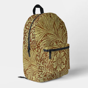 Sac À Dos Imprimé Motif Antique Fleur de Souci de William Morris