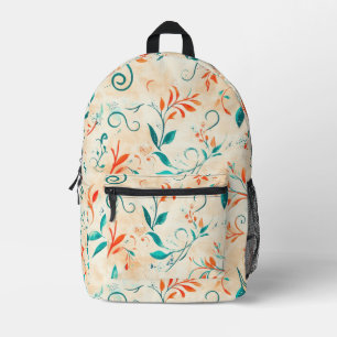 Sac À Dos Imprimé Motif blanc et blanc blanc et  blanc (2)