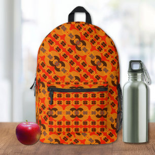 Sac À Dos Imprimé Motif Bulles Rétro Groovy 60's 70's