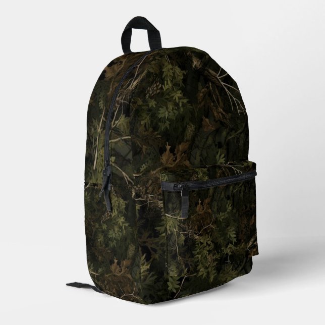 Sac À Dos Imprimé Motif camouflage de forêt (Coin arrière gauche)