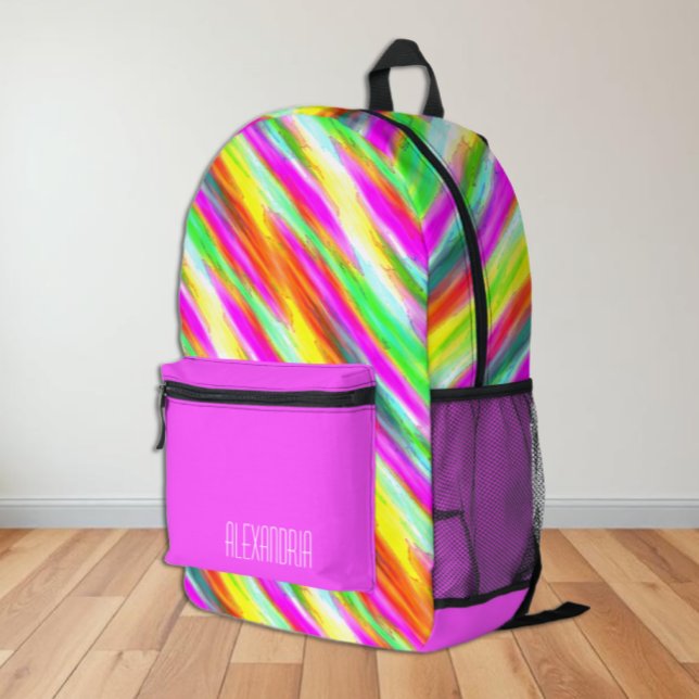 Sac À Dos Imprimé Motif coloré (Créateur téléchargé)